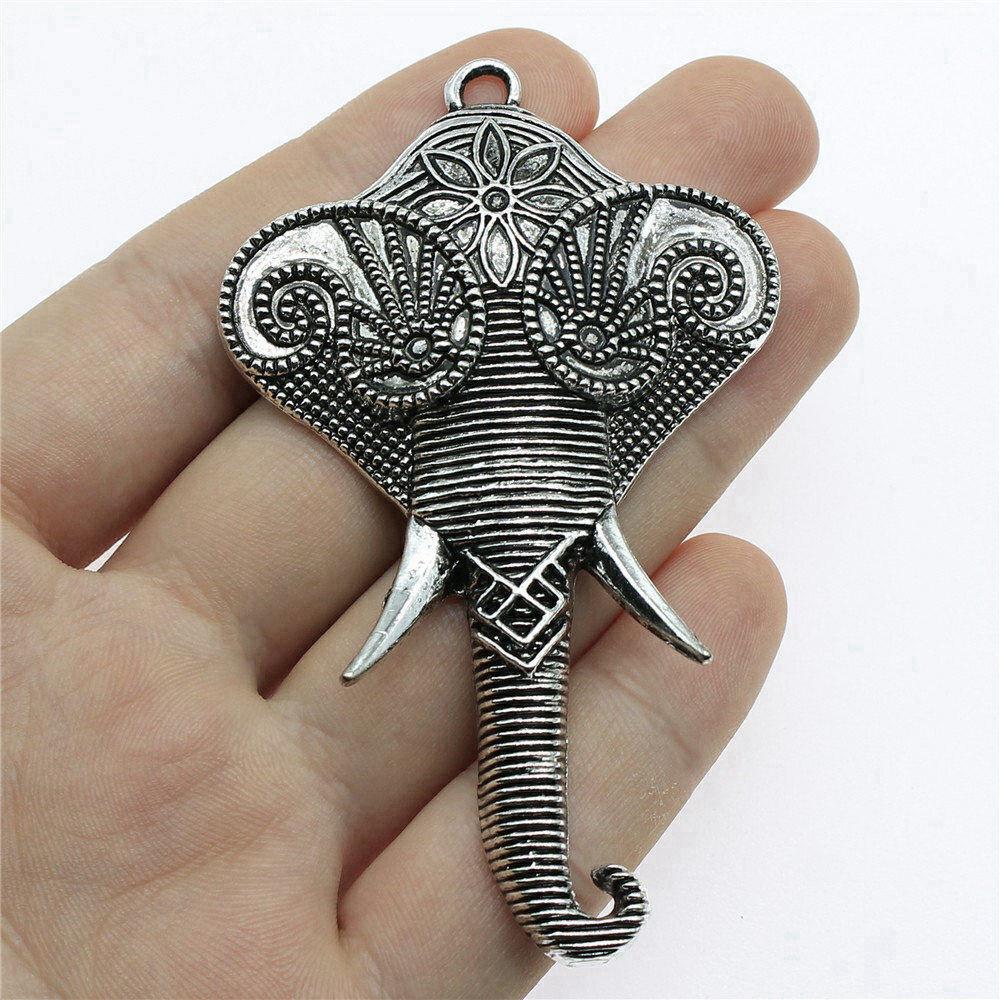 Charms Elephant God Pendants Kids' Jewelry Materials QC049