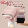 Lonsa Women's Plush Thick Thermal Leggings with Knee Support