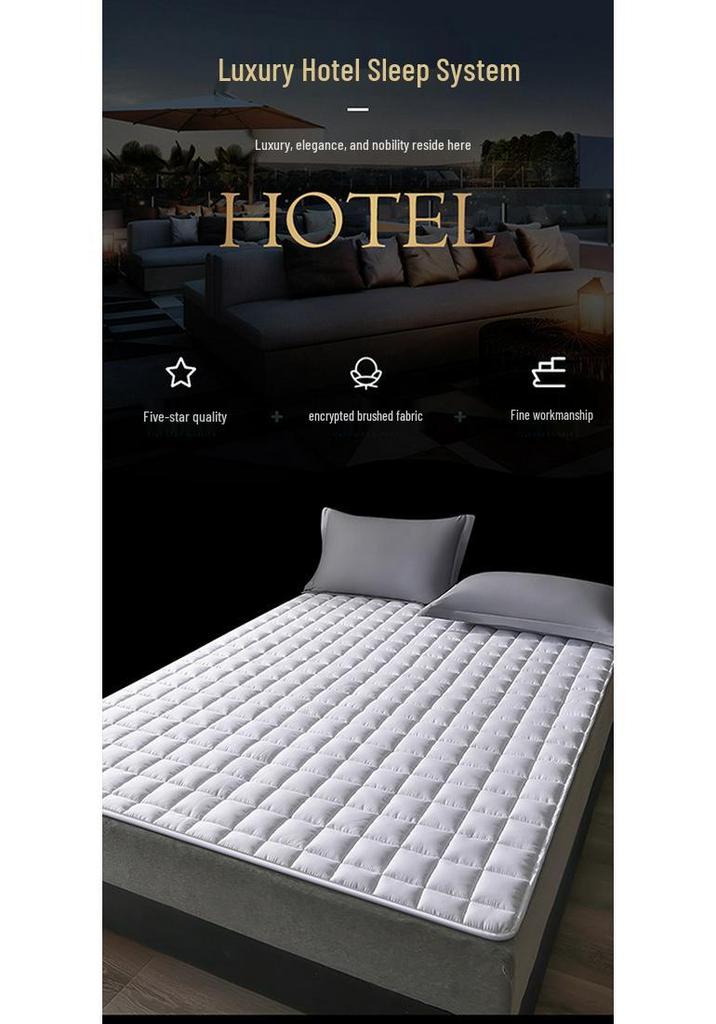 Hotel Bed Protector: Stain-Proof Quilted Mattress Cover