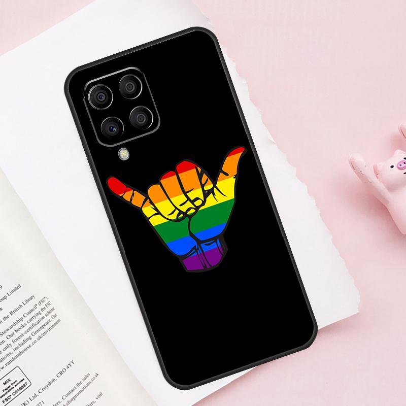 Gay Pride Rainbow Flag For Samsung Galaxy M13 M23 M33 M53 M30s M31s M32 M52 M12 M55 M15 M20 M21 M51 M34 M54 Case