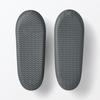 MUJI EVA Hängende Weiche Badeschuhe Größe Dunkel 84854088, L, Grau, Ca.. 25,0-27,0 cm,