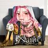 Customizable KPop Demon Hunters21 Throw Blanket – Personalized Name, All-Season Cozy Snug Blanket, Machine Washable, Personalized Blanket