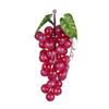 Set of 5 High Quality Artificial Grape Bunches Faux Fruit Decoration for Window Shop Display Event Styling