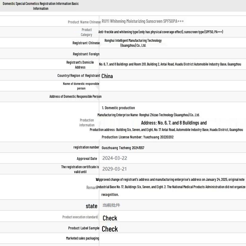 Ruyi Men s Sunscreen SPF50+ PA++++