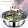 Qihuang 304 Stainless Steel Food-Grade Washing Bowl