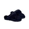 Mao Mao slippers for women wear advanced sense of comfort, simple and light casual plush bag head drag Sangpo winter slippers for women