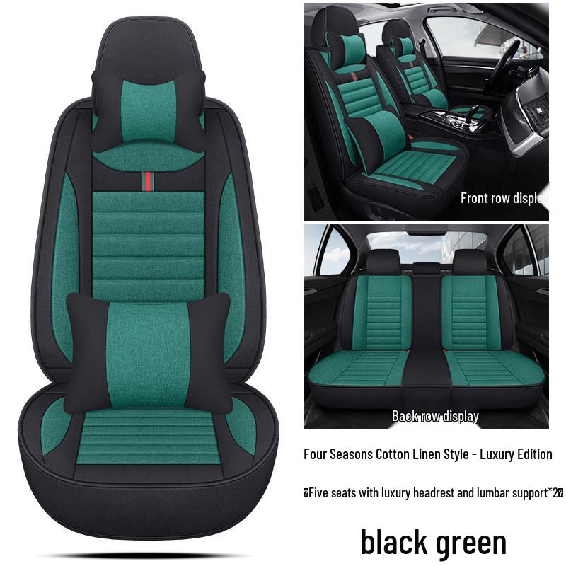 Volkswagen Santana Full Coverage Universal Leather Seat Covers - Four Seasons, 2019 Model.