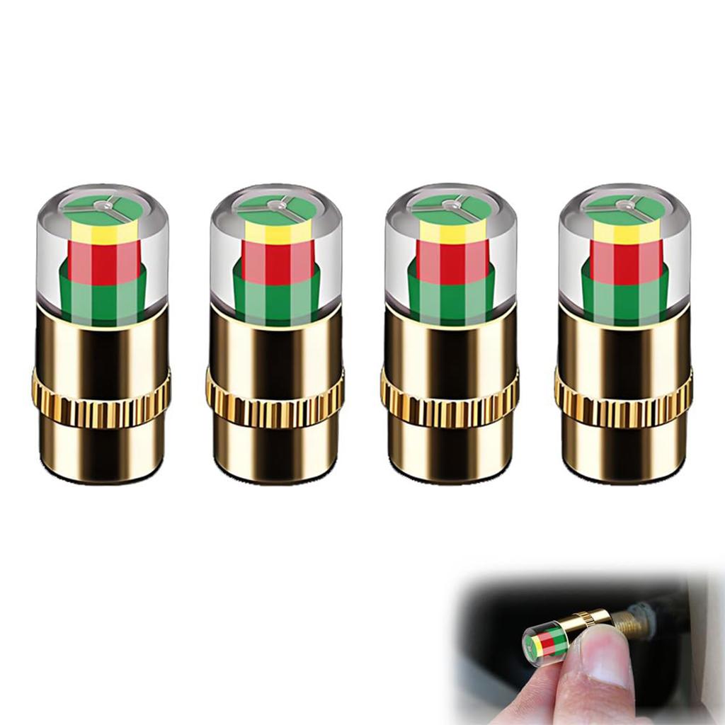 Car Tire Cap Tire Pressure Table Tire Gauge Monitoring Cap