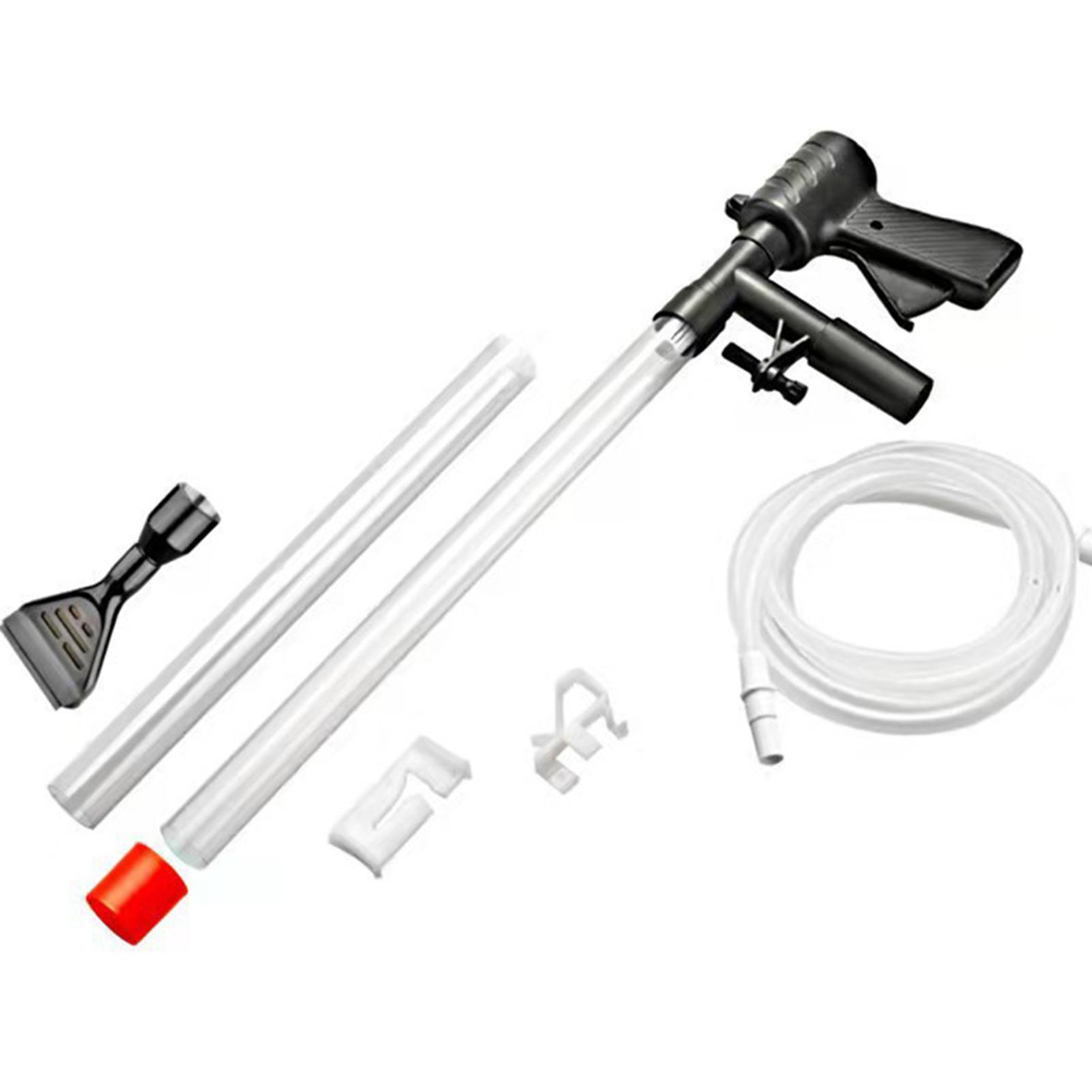 

Manual Water Waste Remover Vacuum Stone Cleaner Tool Multi-functional Water Change Pump Aquarium Fish Tank Pipe Filters Tools