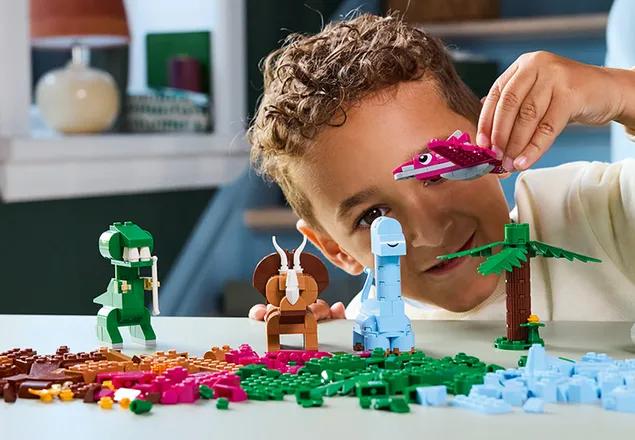 Klocki lego classic 11041 kreatywne dinozaury 5+ (elementy: 450)