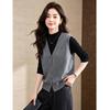 D.F.DEAR Minimalist V-Neck Knitted Vest