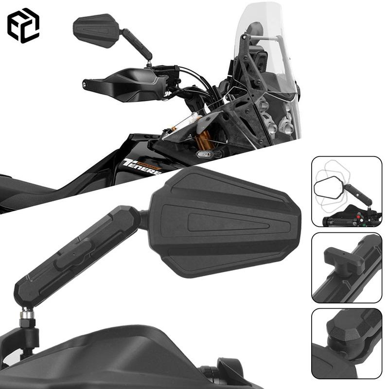 For YAMAHA TENERE 700 900GT Motorcycle Westwind Rearview Mirror Adventure ADV Foldable Mirrors For XT660Z XT1200 MT09 Tracer