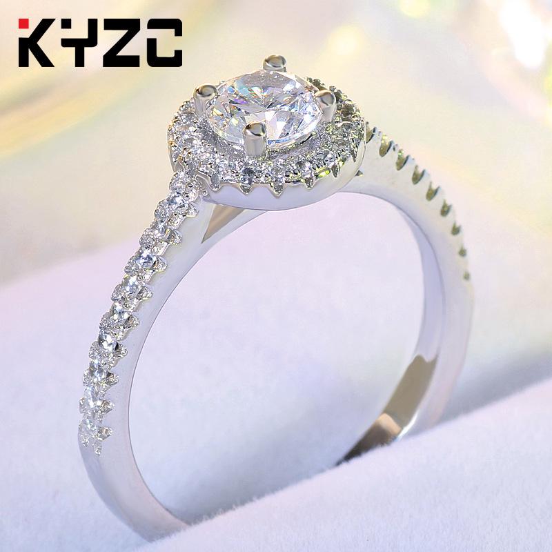 Type Jewelry Ring Women S Luxury Micro-Set Ring Wedding Ring No. 8