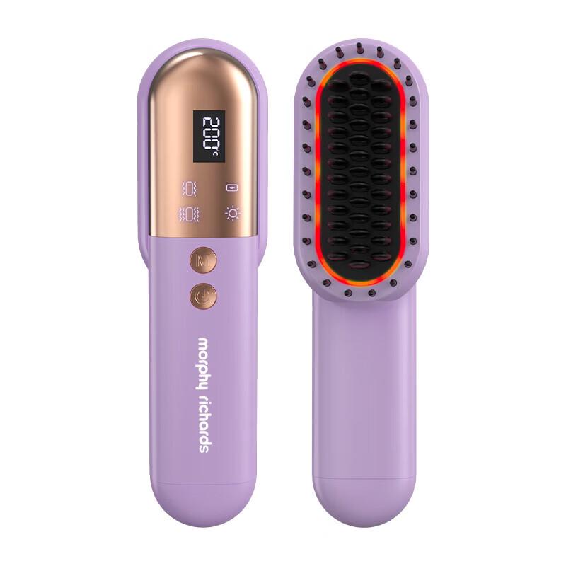 Morphyrichards Portable Electric Hair Straightener Comb CN plug (adapter included)
