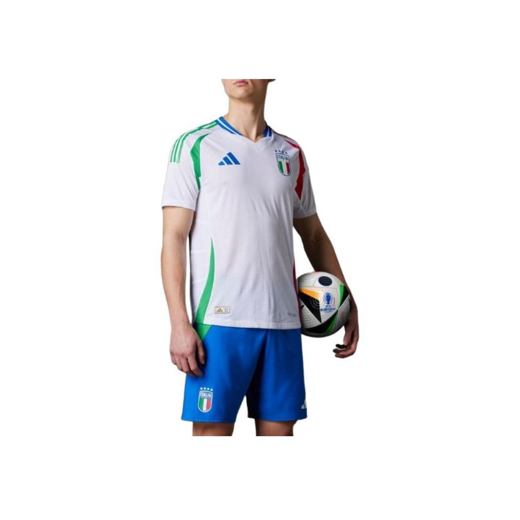 Adidas Italy 2024 Away Authentic Jersey White Men Streetwear IN0659