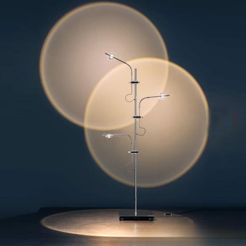 OEING 3-Head Floor Projection Lamp