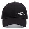 Summer mesh breathable baseball cap, mountain pine embroidered cap, men's and women's outdoor sunshade mesh cap