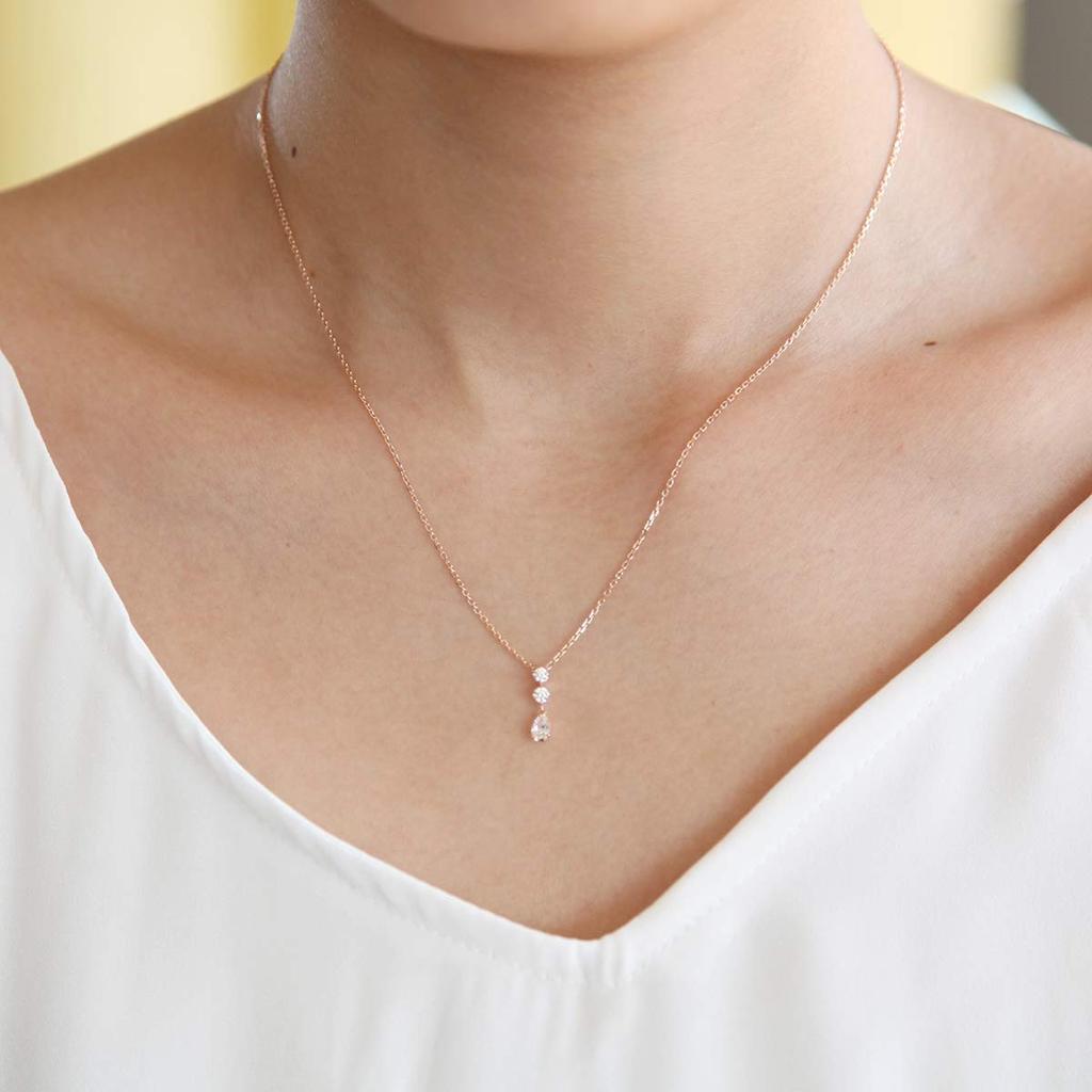 Official Silver Necklace 151744121023 [CANAL 4℃]