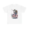 American Flag Fishing Unisex Heavy Cotton Tee