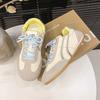 2025 new retro German training shoes women's shoes spring versatile flat-soled Forrest Gump shoes student white shoes casual board shoes