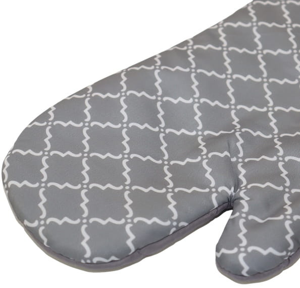 Kitchen gloves with magnet, 2 pcs, protective gray