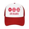 Arirang Album Tour Baseball Cap Retro Mesh Sun Hats Breathable Snapback Cap Couple WomenStylish Custom Logo Trucker Hat