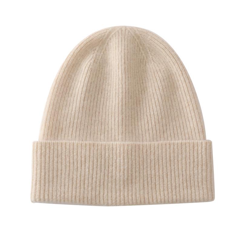 2025 Herbst/Winter Damen- & Unisex 100% Reiner Kaschmir Beanie - Warme, modische und vielseitige Mütze