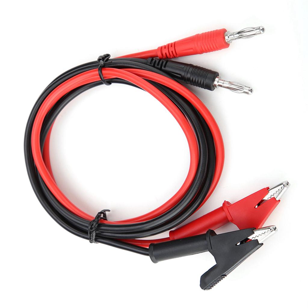 Testing Cables, P1040 2Pcs Silicone Banana Plug   Clip Test Probe Ld Testing Cables
