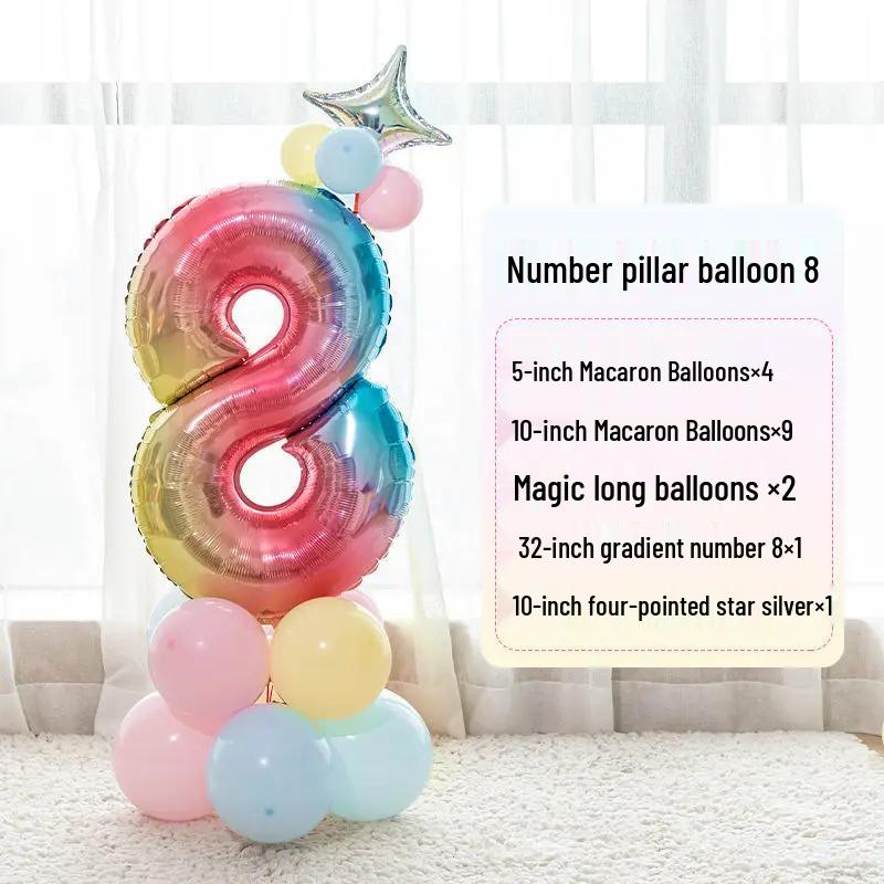 Złote Balony z Cyframi na Urodziny i Imprezy