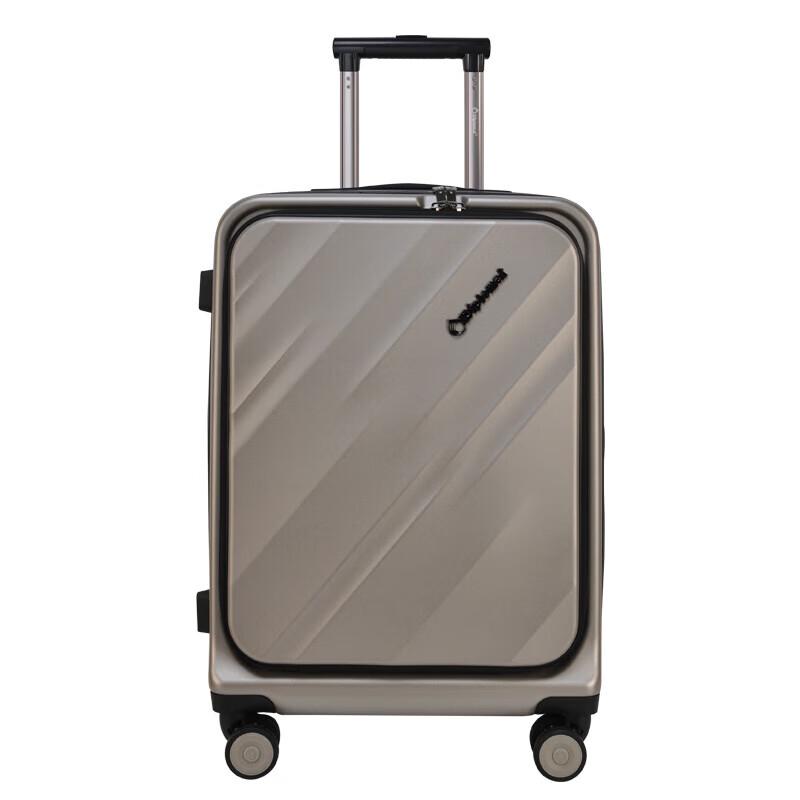 Diplomat DS-1332 Hardside Front-Opening Carry-On Luggage