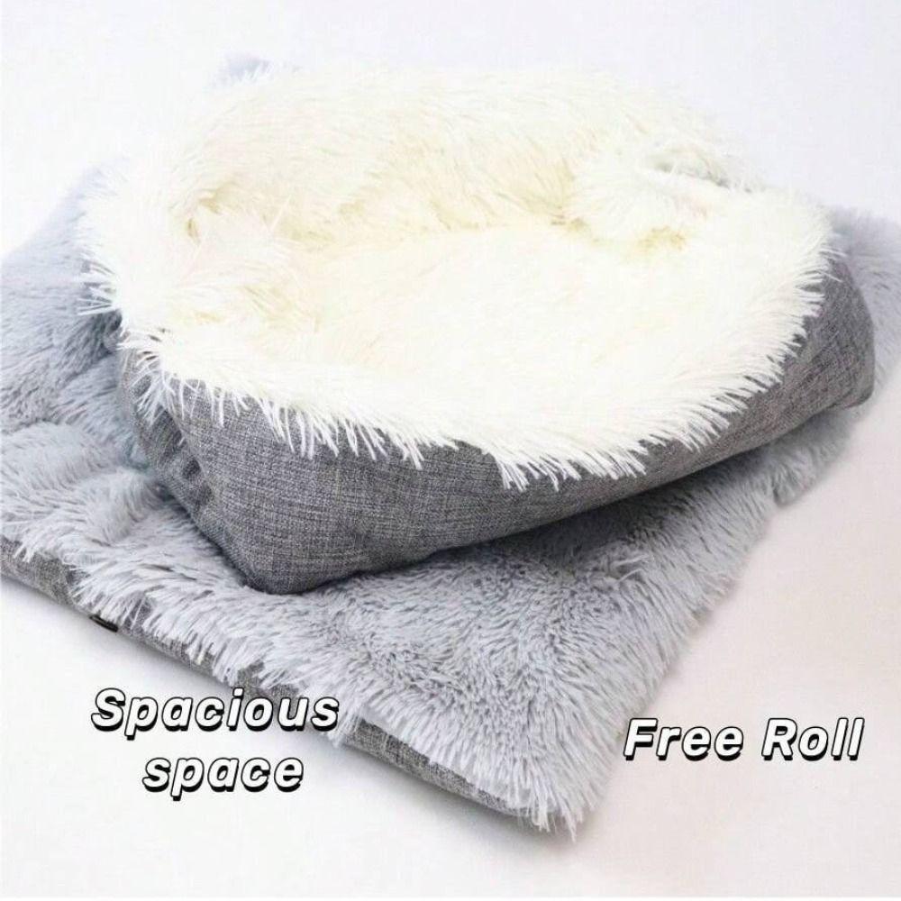 Puppy Cushion Thickened Warm Cat Bed Foldable Comfortable Cat Nest Mat Soft Cat Mattress Pet Shop