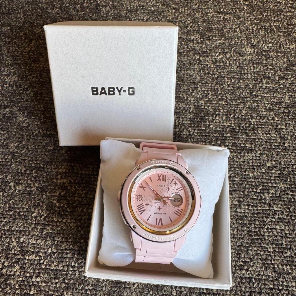 Used CASIO BABY-G BGA-150ST-4ADR Pink