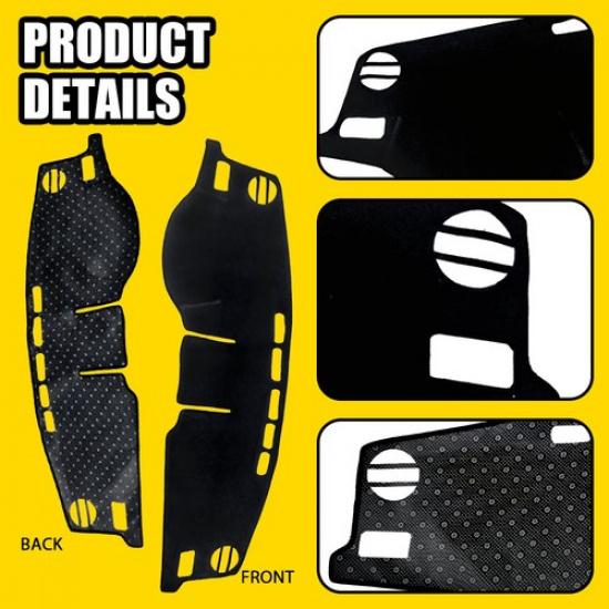 Dash Cover Antiskid Dashboard Mat Protector Sunshade For Toyota RAV4 -2024