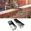 14'' 16'' Steel Mud Pans Sheared Edges For Easy Cutter Cleaning Rustproof Drywall Mud Pans Plastering Tool
