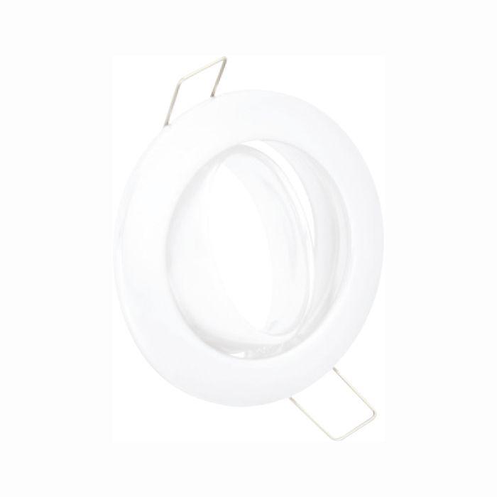Lavanta Round White Adjustable Spotlight Holder MR16