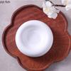 Thickened Ceramic Tableware White Plate Sashimi Plates Fruit Bowl Salad Bowl Dessert Plates Dim Sum Dish Snack Bowl Cake Tray