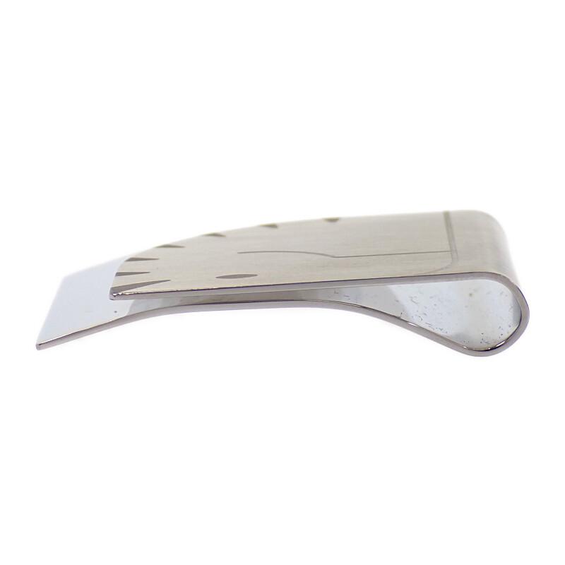 HERMES   Money clip Silver mens