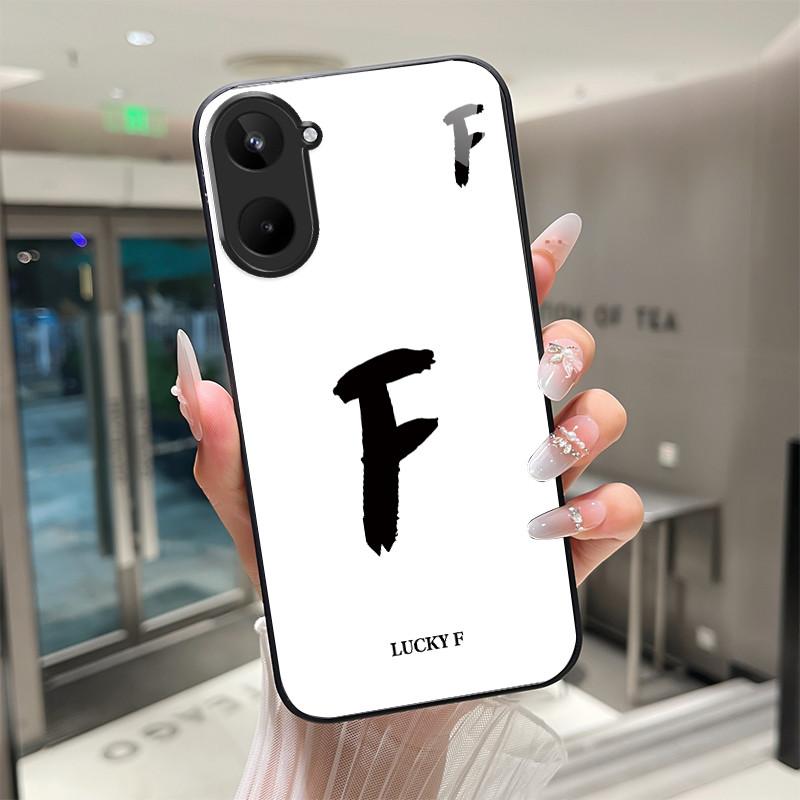 Case For Realme 10 Pro Plus 4G 5G Lucky Letters Back Cover Capa For Realme10 10Pro 10Pro+ Tempered Glass Soft TPU Protect Fundas