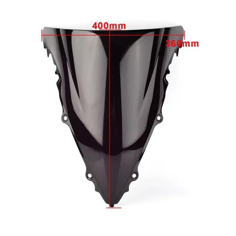 Motorcycle For Yamaha YZF R6 600 2003-2005 Screen Double Bubble Windshield Wind Deflector Protector WindScreen YZFR6 YZF-R6 2004
