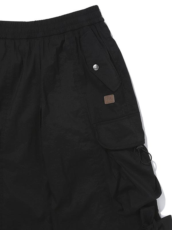 BBC EARTH W Warm Fit Ribbon Pants_Black