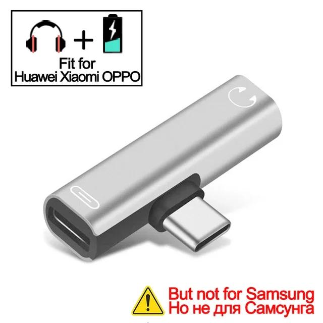 Type-C To 3.5mm Jack Converter Earphone Audio Adapter Cable Type USB C To 3.5 Mm Headphone Aux Cable Type C Converter Adapter
