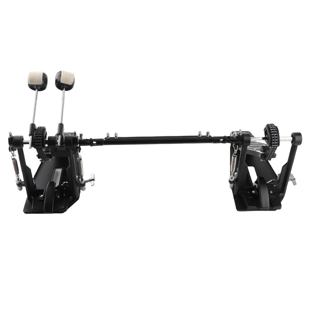 xuuyuu Double Drum Pedal Powerful Operation with Stable Operation Zinc Aluminum Professional Drum Foot Provides Stable Operation for Rapid Rotation of