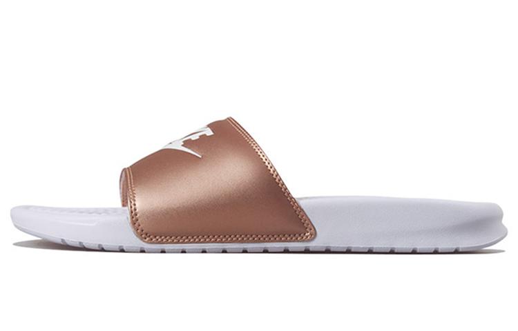 Nike Benassi Jdi  Metallic Red Bronze  Women s 343881-108 42