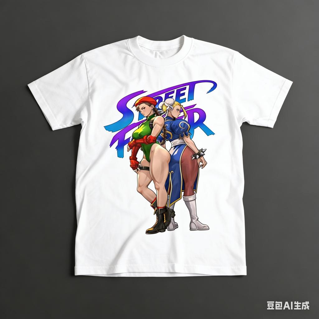 New Year 2026 Street Fighter Shirt Chen Li Style Shirt Amy White Style Shirt Kim Fighting Anime Tshirt