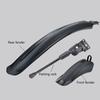 Front Rear for Fender Shelf Tire Splash- Mudguard for  cycle Ef1 Electric Tripod Support Bike Bicycle Kickstand