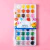 36 Colors Watercolour Paint Set Detachable Box Watercolor Paint Cakes Watercolour Cake  For Kids