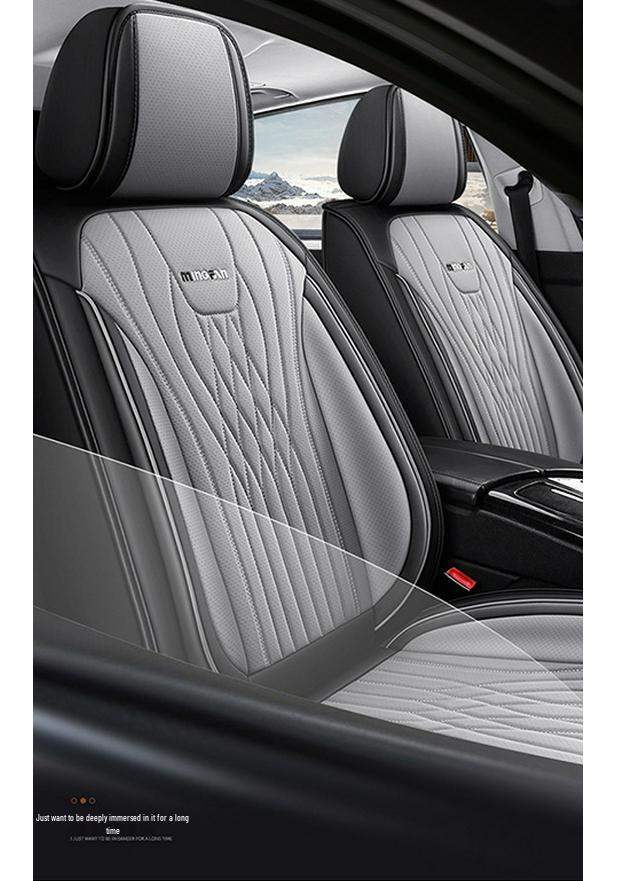 All-Season Full Leather Universal Car Seat Cover Cushion