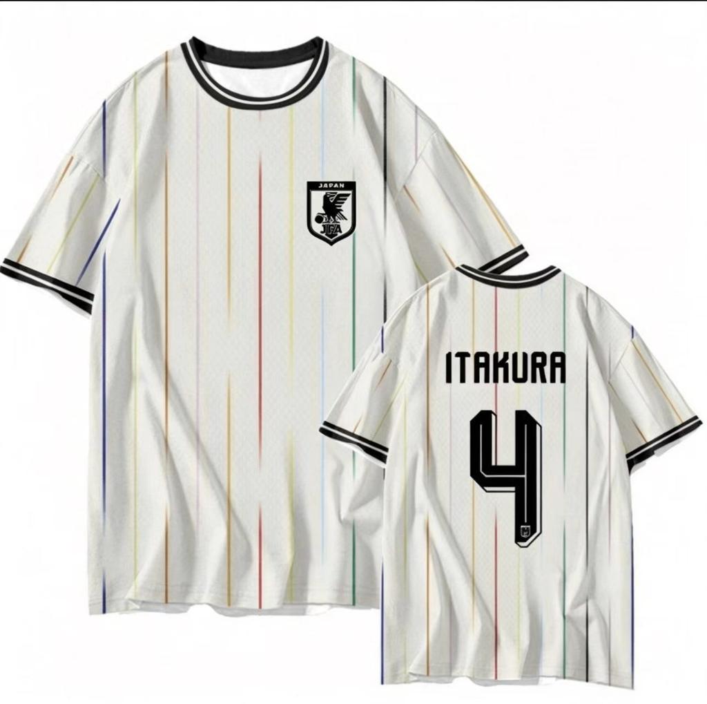 2026 World Cup Japan National Team Three Kubo Kenying Kamada Dadi Home and Away Fan Edition Jersey