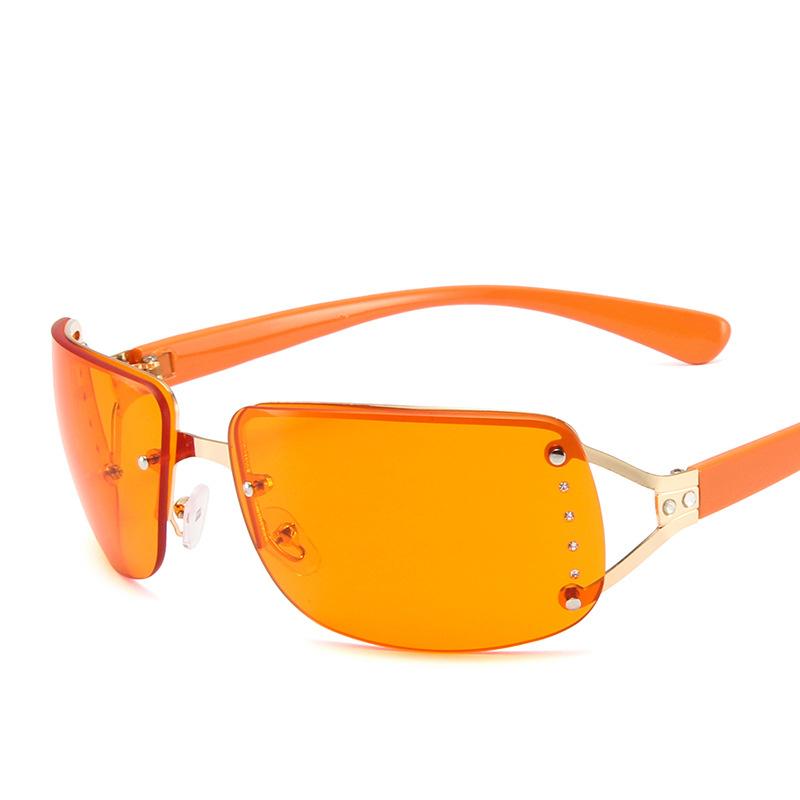 

Женские солнцезащитные очки Защита от солнца Защита от ультрафиолета Мода Y2g Персонализированные солнцезащитные очки в стиле хип-хоп с бриллиантами Мужские очки для подиума для уличной съемки