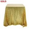 Glitter Square Rectangle Tablecloth Sequin Embroidered Tablecloth Wedding Sequins Tablecloth Party Tablecloth Halloween & Christmas Decoration
